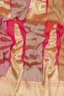 Banarasi Silk All Over Pinkish Peach Saree