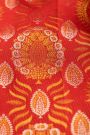 Kanchipuram Silk Jaal Red Saree