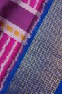 Kanchi Ikat Silk Multi Color Saree