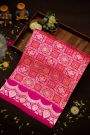 Banarasi Silk Rani Pink Saree