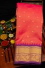 Gadwal Silk Rani Pink Saree