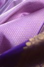 Kanchipuram Silk Lavender Saree