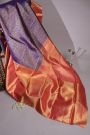 Kanchipuram Silk Purple Saree