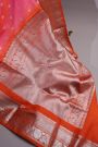 Venkatagiri Silk Pink Saree