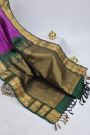 Gadwal Silk Multi Colour Saree