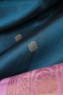 Gadwal Silk Multi-Color Saree