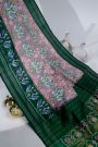 Kanchi Ikat Silk Multicolour Saree