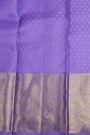 Kanchipuram Silk Lavender Saree