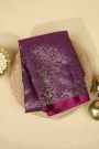 Coimbatore Purple Silk Saree
