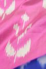 Ikat Silk Light Pink Saree