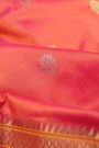 Narayanpet Silk Peach Saree