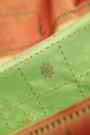 Gadwal Light Green Silk Saree