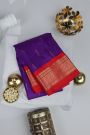 Paithani Silk Purple Saree