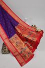 Paithani Silk Purple Saree