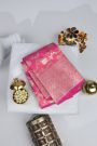 Banarasi Silk Blush Pink Saree