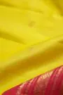 Gadwal Silk Yellow Saree