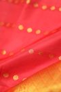Venkatagiri Silk Red Saree
