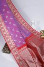 Venkatagiri Silk Purple Saree