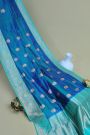 Banarasi Silk Teal Blue Saree