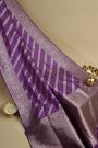 Banarasi Silk Purple Saree