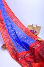 Patola Silk Royal Blue Saree