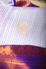 Gadwal Silk Off White Saree