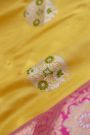 Banarasi Silk Yellow Saree