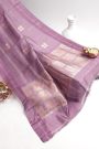 Designer Matka Silk Onion Pink Saree