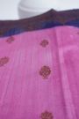 Banarasi Matka Silk Pink Saree
