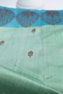 Banarasi Matka Silk Pista Green Saree