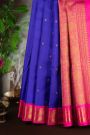 Kanchipuram Silk Royal Blue Saree