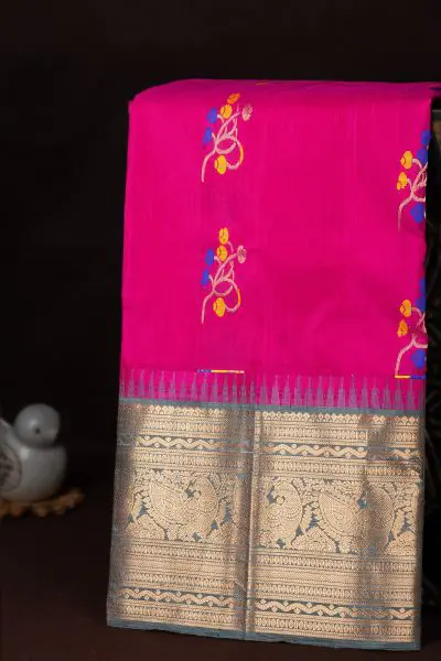 Kuppadam sarees | latest cotton & pattu kuppadam saree online from weavers  | TPKH001424