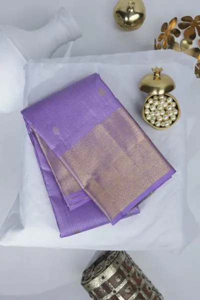 Buy Lavender & Purple - Semi Softsilk Saree online | Semi Softsilk from  ShrusEternity