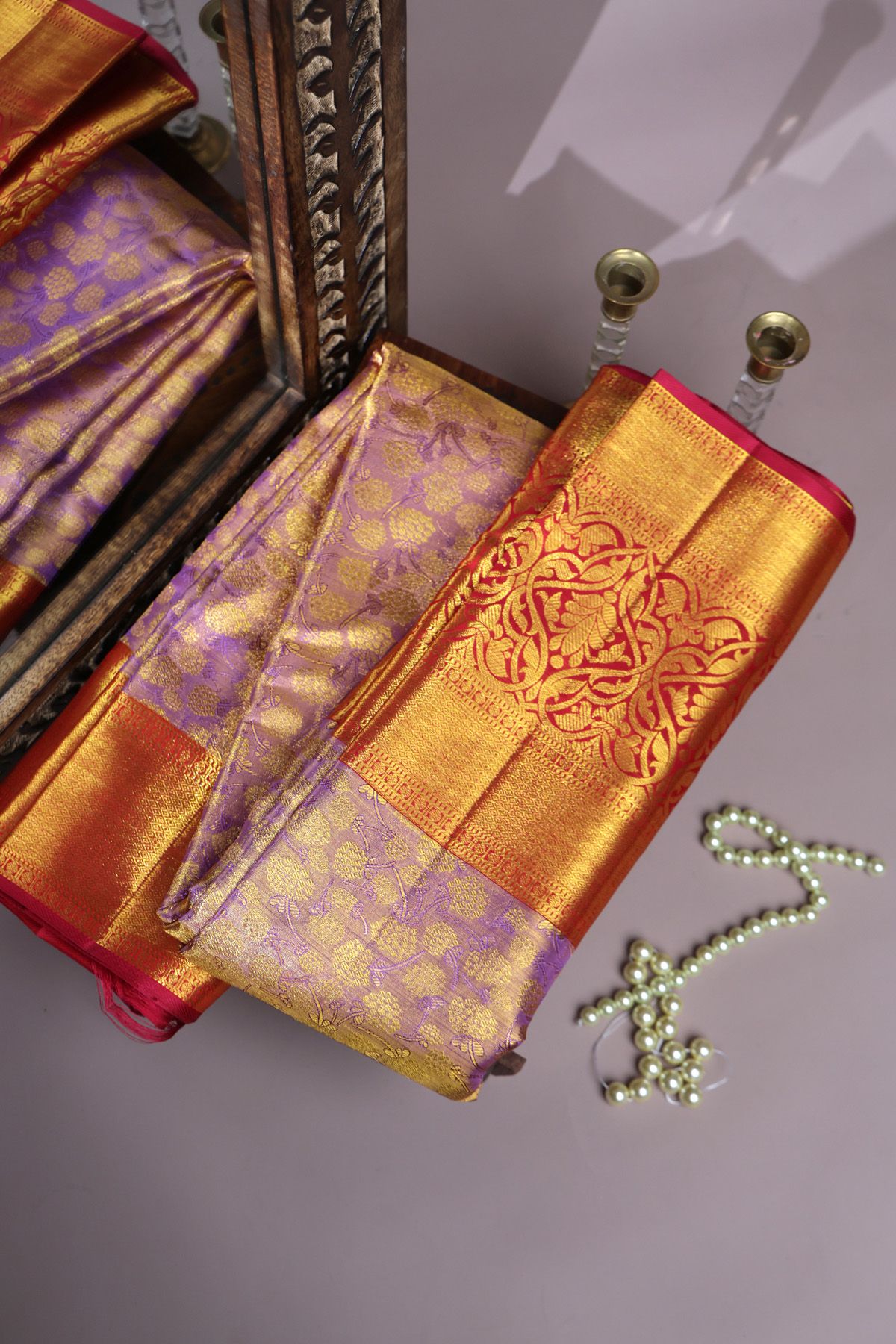 Pure Zari Kanchipuram Tissue Pattu Silk Saree